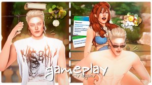 ВДОХНОВЕНИЕ НА ИГРУ 🌴 летний геймплей симс 4