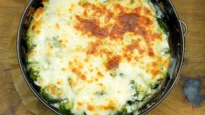 Картошка с брокколи в духовке