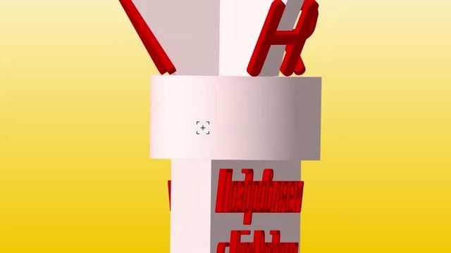 3D Поздравление с Днём Рождения Ани