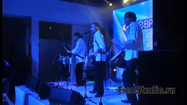 Музыкальный интерактив с барабанами