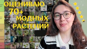 РАСТЕНИЯ и ТРЕНДЫ | МОДНЫЕ растения, которые  ПРЕДЛОЖИЛИ ПОДПИСЧИКИ | составляю TIER-LIST 🌿