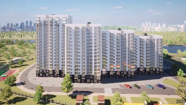 Жилое многоэтажное здание со встроенно-пристроенными помещениями и подземной автостоянкой смотреть онлайн