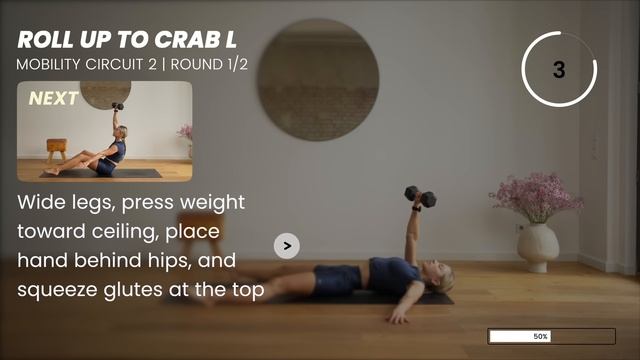 25 Min. Full Body Mobility Workout Circuit Training For Longevity With Weights