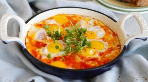 🍳 Вкусный ЗАВТРАК из перепелиных яиц - рецепт необычной ШАКШУКИ