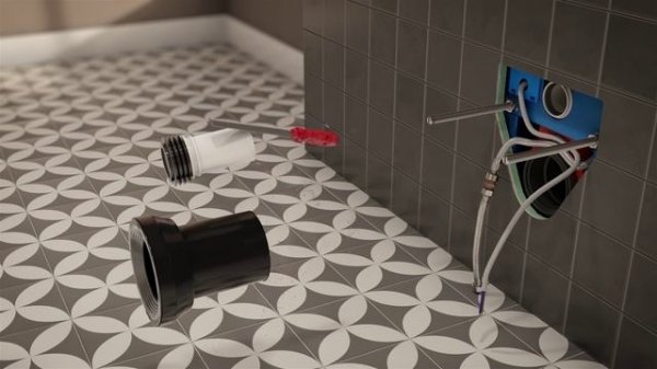 Унитазы Vitra V-Care_Comfort. Установка