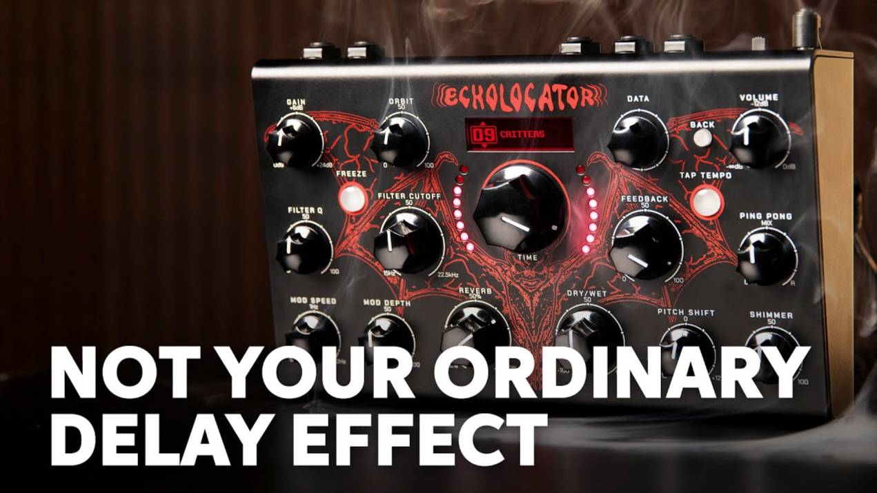 Erica Synths Echolocator: Stereo Delay Unit Demo