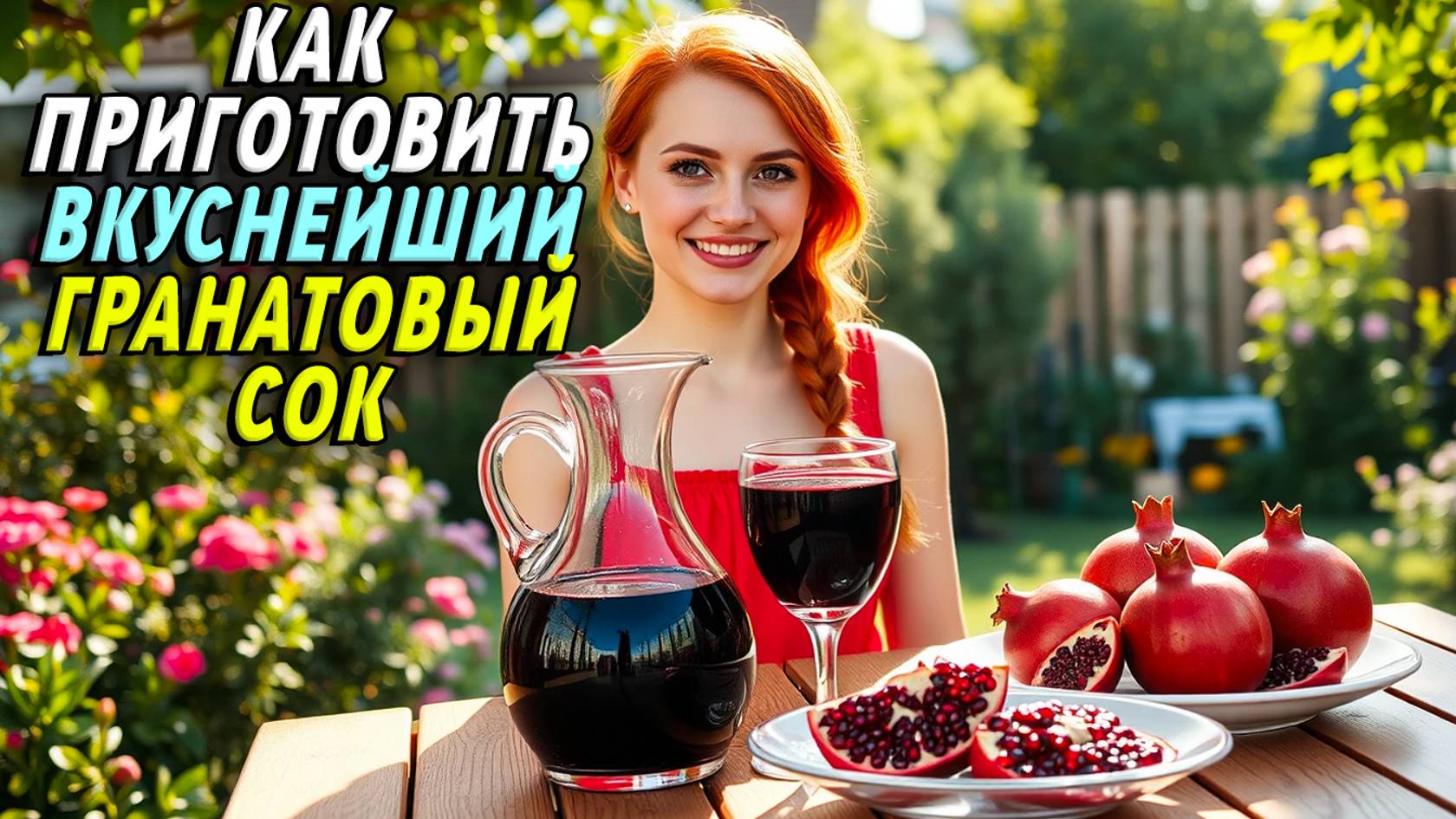 Как приготовить гранатовый сок смотреть онлайн
