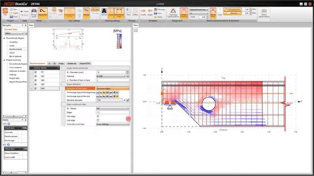 (IDEA StatiCa Concrete) Structural design of a beam with dapped end in IDEA StatiCa Detail (EN) смотреть онлайн
