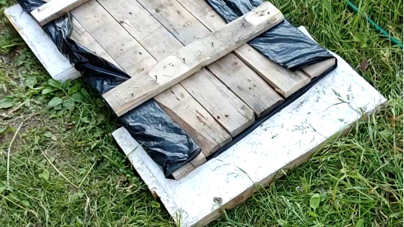 Монтаж недорогих деревянных БОЧЕК для сбора ДОЖДЕВОЙ воды! смотреть онлайн