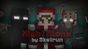 На меня ОХОТИТЬСЯ МАНЬЯК?! | Night Alone прохождение | Хоррор карта майнкрафт Jaja Kok