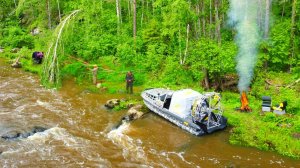 ЗАЦЕПЫ ОЖИВАЮТ! ТОННЫ РЫБЫ ВМЕСТО ДНА! ТАЙГА, АЭРОЛОДКА, РЫБАЛКА С НОЧЁВКОЙ. ЖАРИМ НАЛИМА