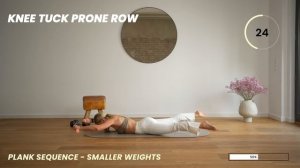 40 Min. Full Body Power Pilates Workout with Weights