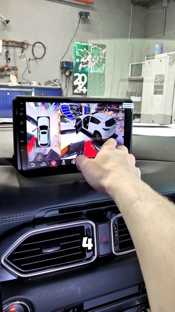 Установка магнитолы #Андроид #Parafar #PFPF981-9 серии XHD360 в #Mazda #CX5 смотреть онлайн
