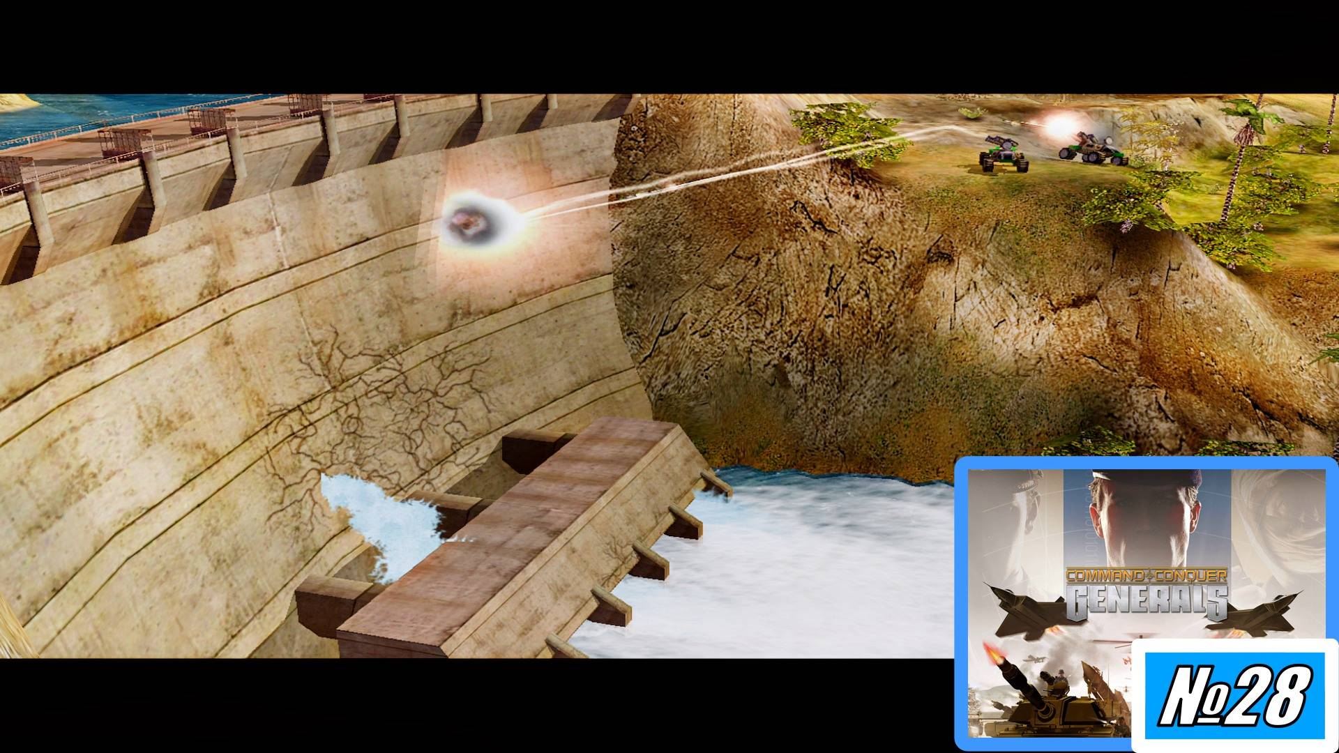 [Прохождение][Кампания №28][США/USA][Нормальная сложность][Миссия 5][Command & Conquer Generals]