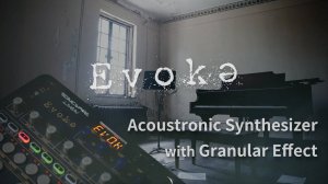 Sonicware Liven Evoke: Acoustronic Synthesizer with Granular Effect