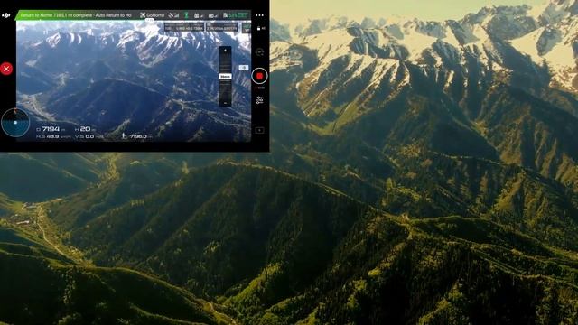 MAVIC 2 Zoom проверяем дальность полёта в горах и европейской системе 