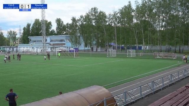 СШ-8-Альянс-2012 - Крылья Советов-2013 Обзор матча смотреть онлайн