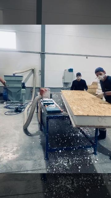 Процесс создания СИП-панелей