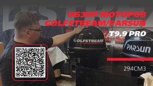 ОБЗОР (подробный) на моторы GOLFSTREAM и PARSUN Т 9.9 PRO (T 9.9 ПРО) | 18л.с. 294см3