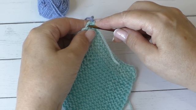 Лоскутное вязание. Квадраты для пледа. МК+схема. смотреть онлайн