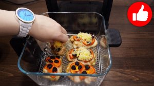 Мой вкусный ужин. Едим с большим удовольствием. Курица в аэрогриле Red G500