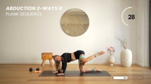 Day 17 - 45 Min. Glutes & Deep Core Workout with Mini Band   1 Month Pilates x Strength Challenge