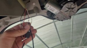 Замена камеры заднего вида на Nissan X-Trail T32 + установка омывателя камеры