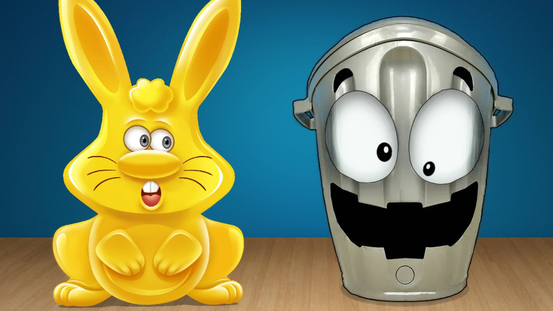 ЧОКНУТОЕ ВЕДРО И ЖЕЛЕЙНЫЙ ЗАЯЦ ХАРИТОН