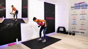 Juliette Wooten 50-MIN TABATA AND PILATES WORKOUT (weight loss supercombo, strength   best way to lo