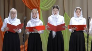 Хор Никольского собора г.Котельнич.   Песня  «Выйду ночью в поле с  конём»