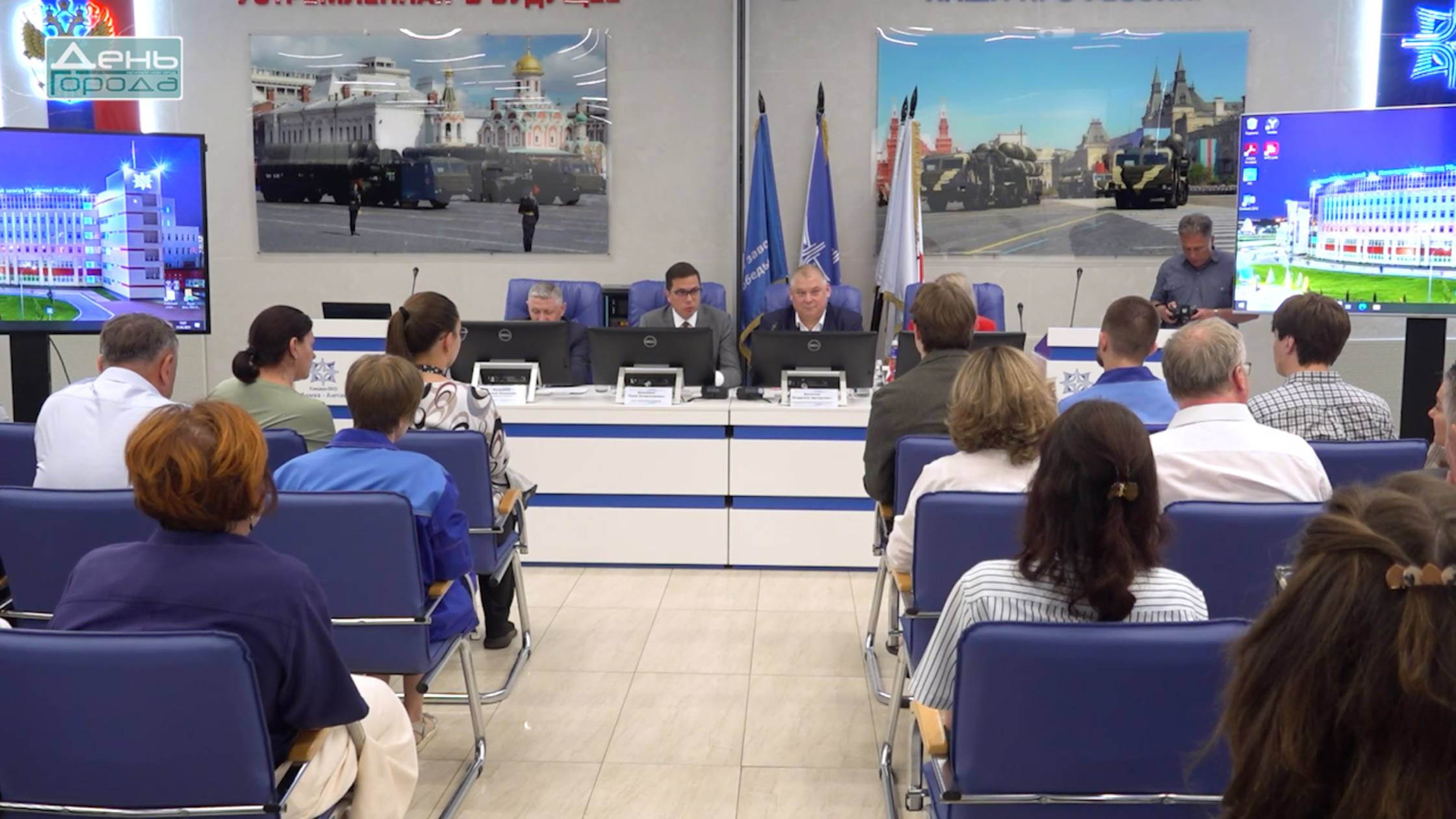 Встреча с сотрудниками завода 70-летия Победы смотреть онлайн