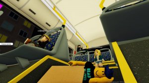 Играю в роблокс кривой автобус