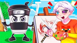 😨 Майнкрафт но РИСУЯ МОБОВ ОНИ СТАНОВЯТСЯ ЖИВЫМИ!