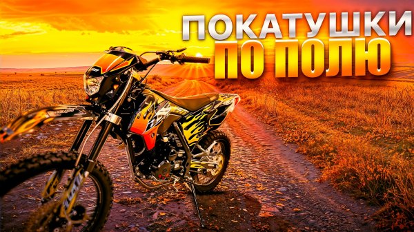 Покатушка На Пит Байке По Полю || BSE Z1