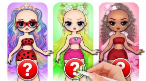 Макияж свадебного платья принцессы Диснея для лучших модных бумажных кукол своими руками