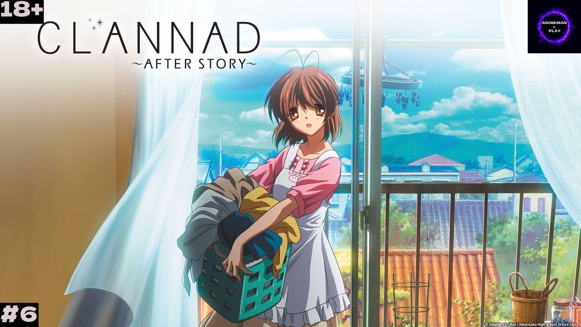 🔵CLANNAD БОЛЬШЕ ЧЕМ НОВЕЛЛА🔵Прохождение🔵ТОМОЁ (3/4)🔵#6🔵PC🔵