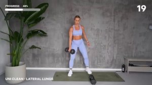 40 MIN FULL BODY STRENGTH _   Weights _ NO Jumping _ Muscle Building _ 2 Circuits _ With Repeat