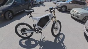 Тестируем максимальную скорость у электровелосипеда(электробайк) Eco Koleso XM01 3000Вт #электробайк