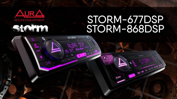 Ai-DSP ТОП за свои деньги? Новые процессорные магнитолы от AurA! STORM-677DSP и STORM-868DSP.
