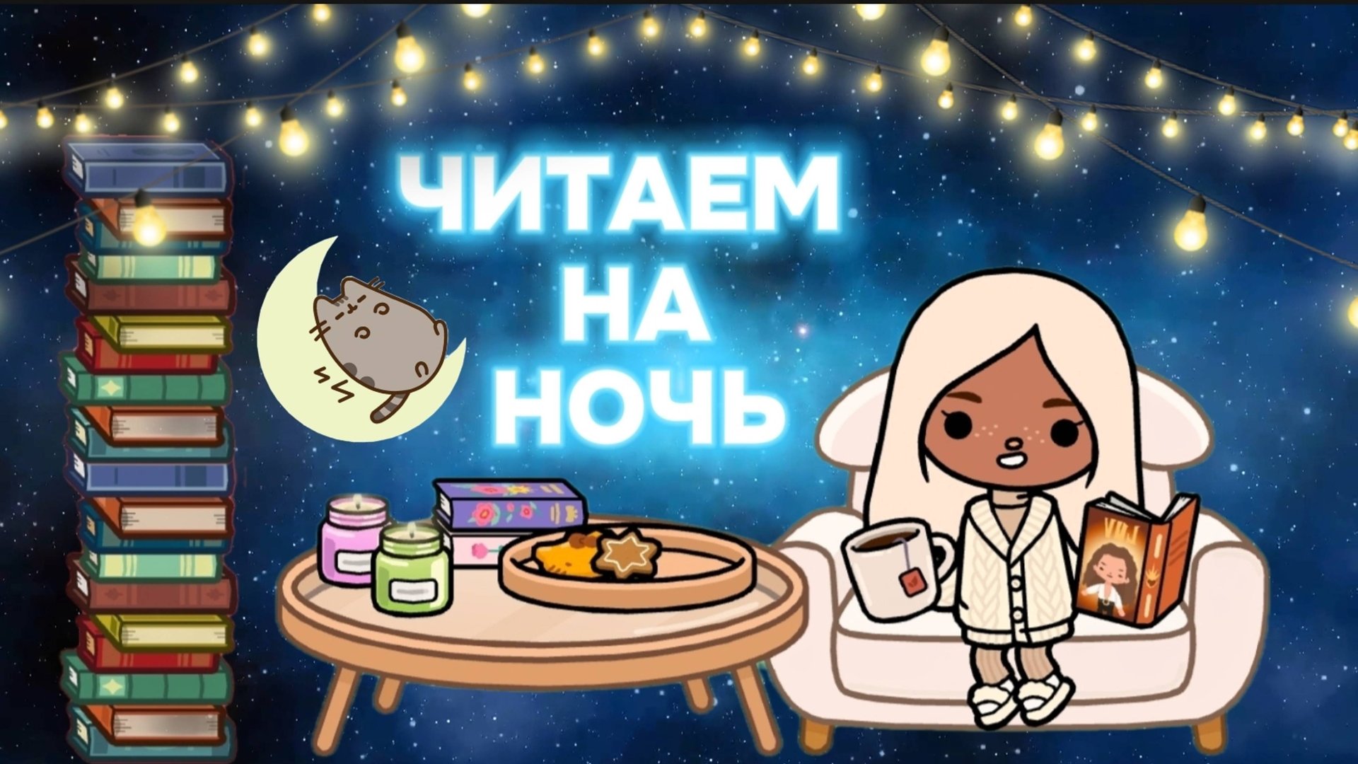 ЧИТАЕМ НА НОЧЬ 📚Milli toca _Toca boca_Toca life _Toca world _тока бока_Милли тока смотреть онлайн