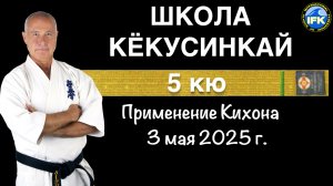 Школа Кёкусинкай / 5-й кю / Усиро-гэри / Сборы Шихана А. Криводедова #7 (3.05.25)
