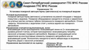 1.8 Установка АЦ на водоем без подачи