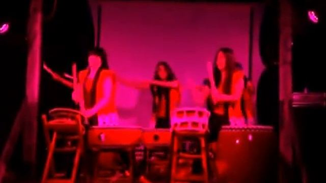 Женское Японское барабанное шоу ✔ Барабанщицы на тайко