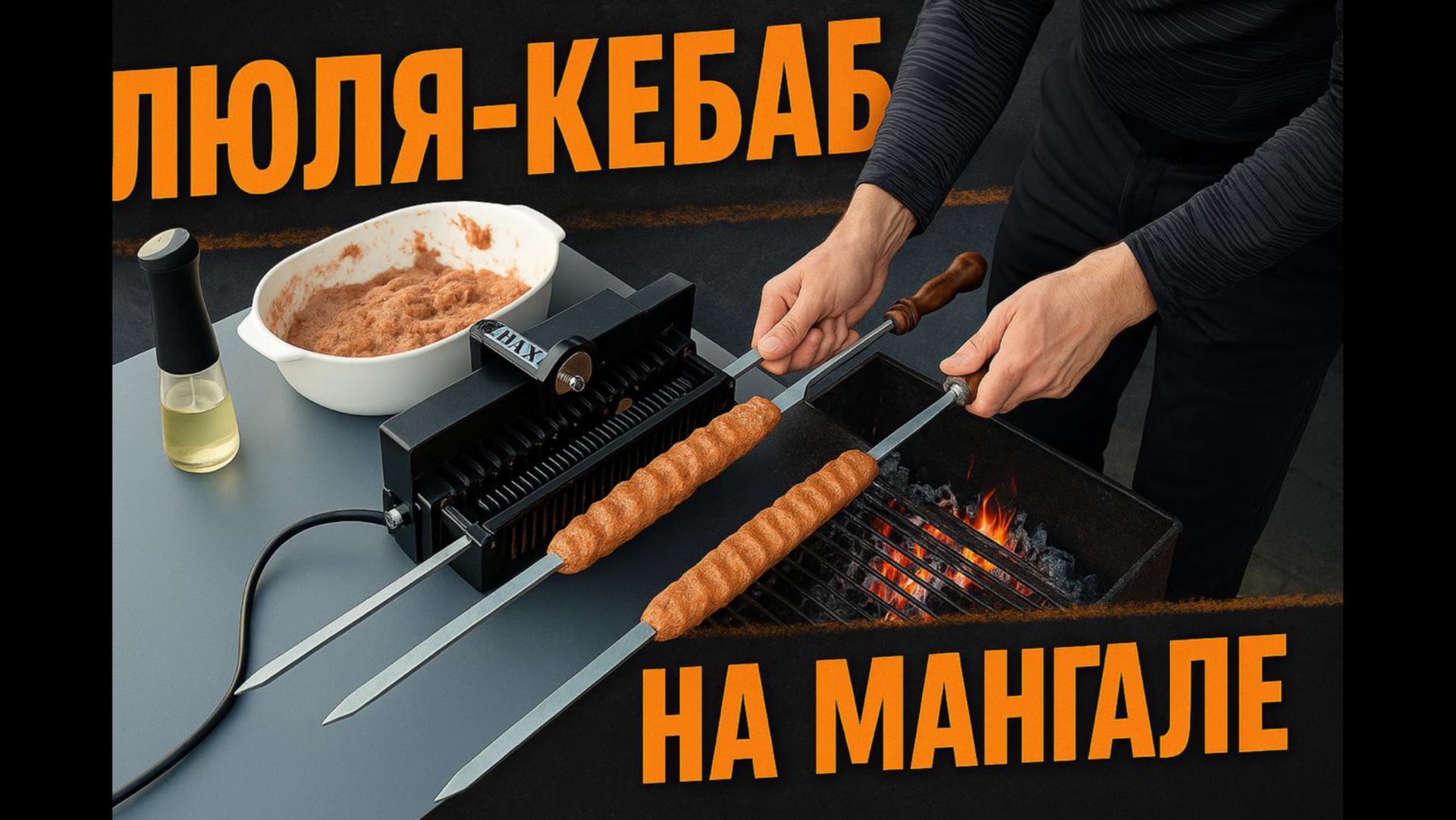 Новый нашумевший способ! Люля-Кебаб из телятины! Теперь мясо никогда не упадет!