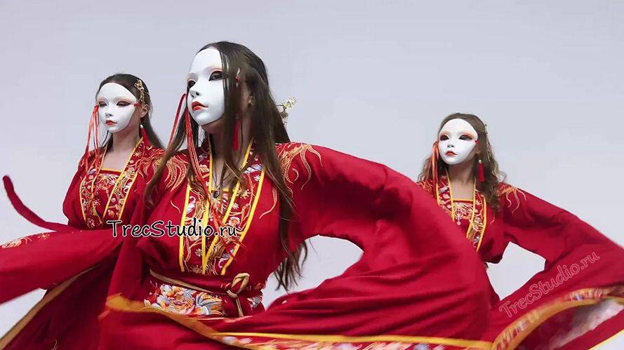 Разные танцы Азии с веерами, зонтиками, тай-чи, стихии Китая, Японии, Кореи, Вьетнама на мероприятии