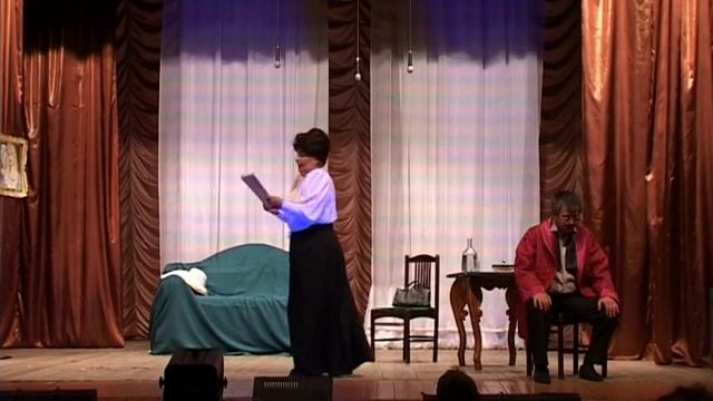 Писательница. Народный театр "Современник" с.Казачинское. смотреть онлайн