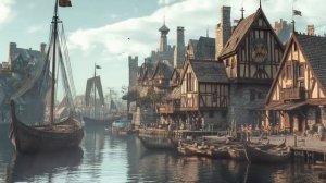 Старый порт - Ритмичная музыка таверны в порту, фоновая музыка средневековой таверны