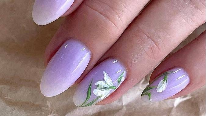 Маникюр на короткие ногти смотреть онлайн