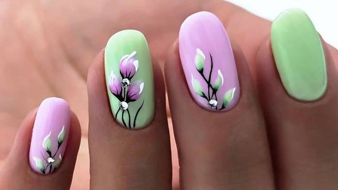 Свежие новинки маникюра смотреть онлайн