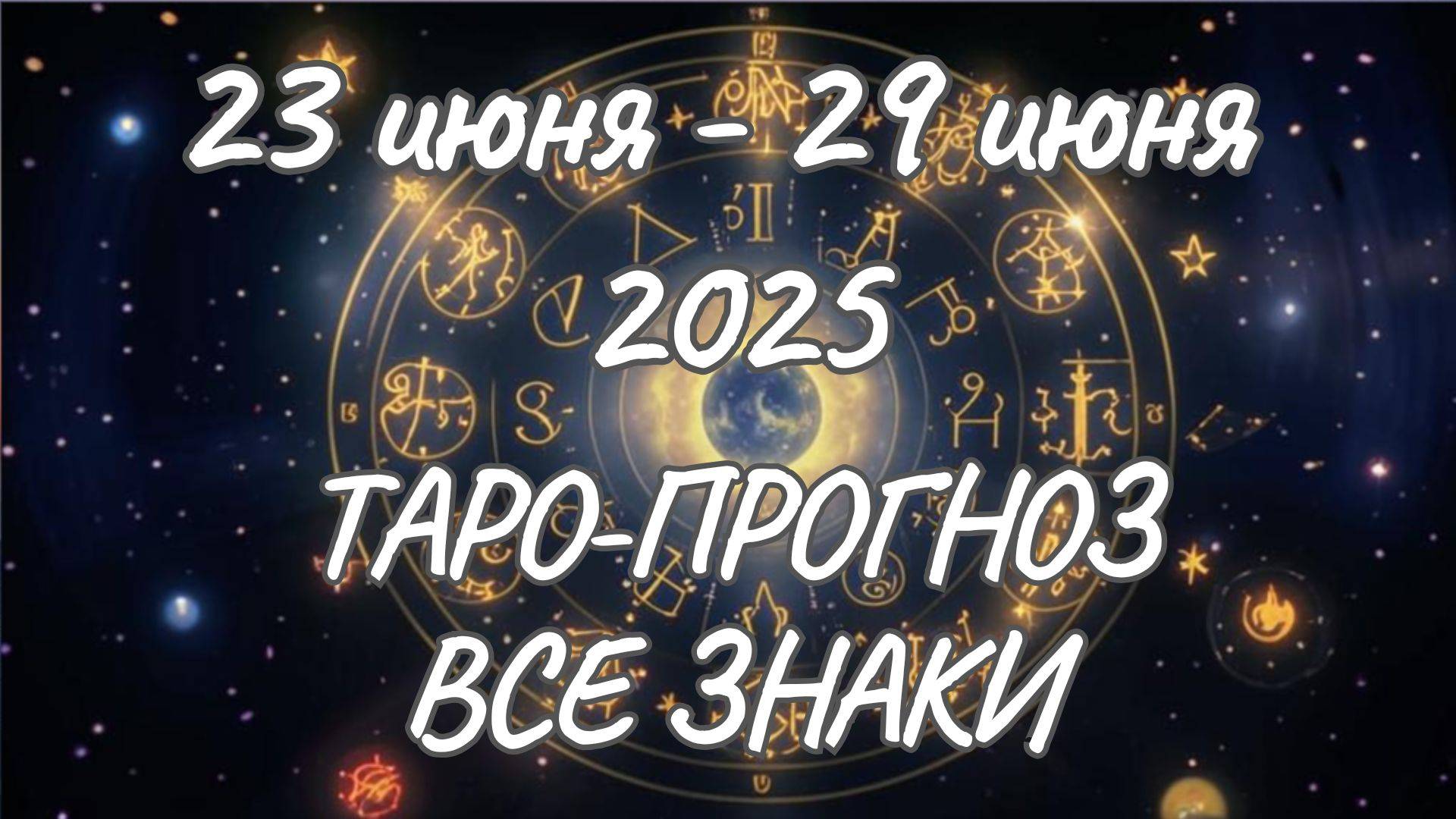 ✨Таро прогноз на 23.06.2025-29.06.2025✨Все знаки зодиака смотреть онлайн
